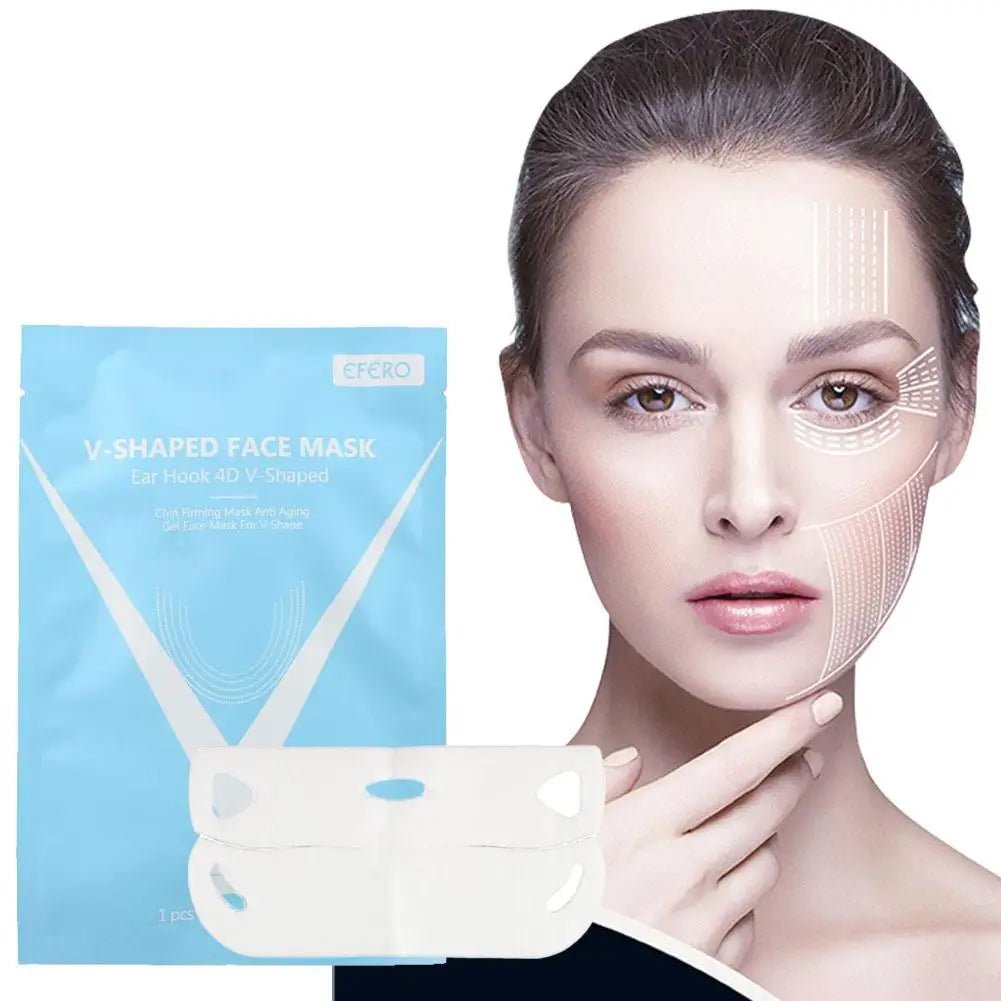 Masque Liftant Visage & Menton – Soin Sculptant Anti-Rides - Glowy