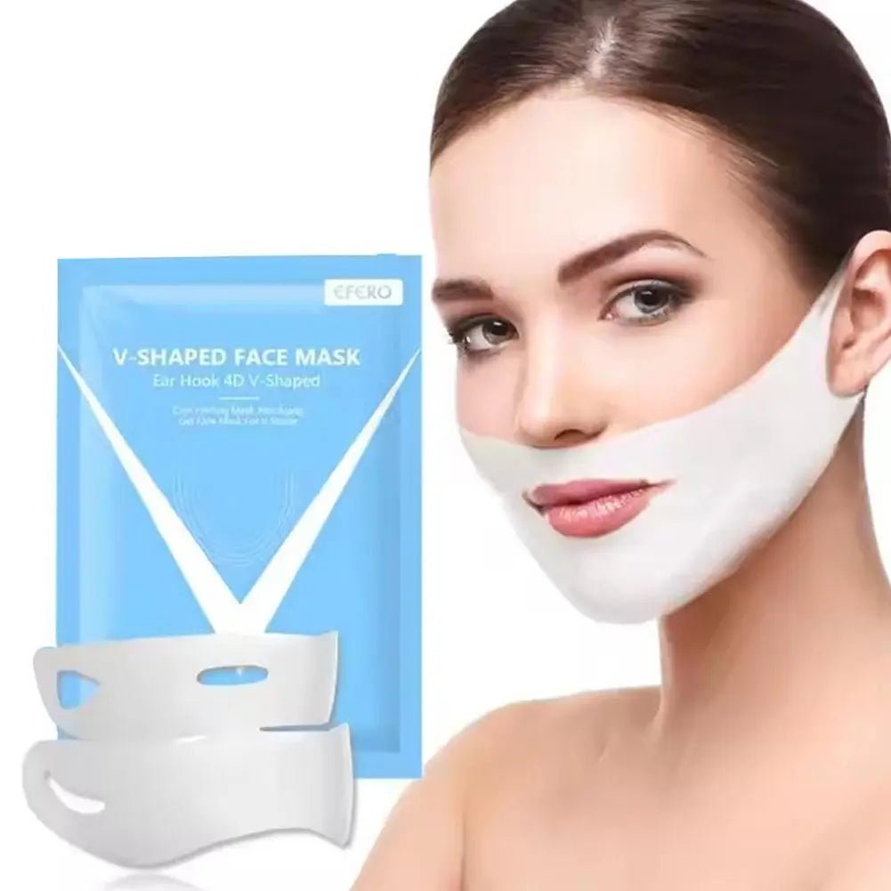 Masque Liftant Visage & Menton – Soin Sculptant Anti-Rides - Glowy